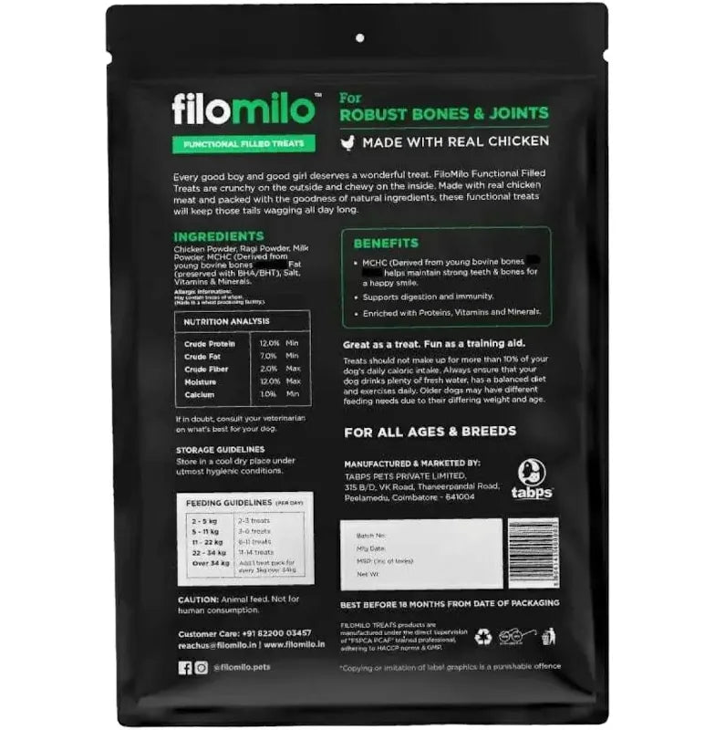 FILOMILO BONES & JOINTS TREAT