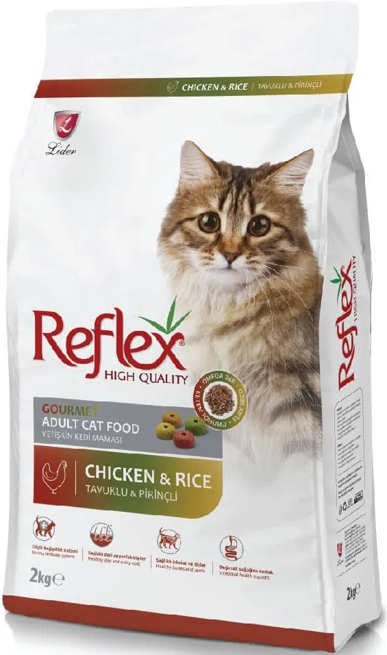 REFLEX CAT ADULT GOURMET DRY FOOD (S)