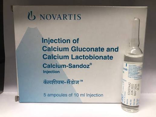 CALCIUM SANDOZ INJ