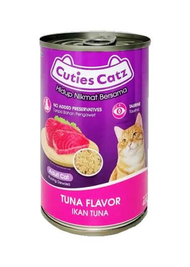 CUTIECATZ TUNA CAN