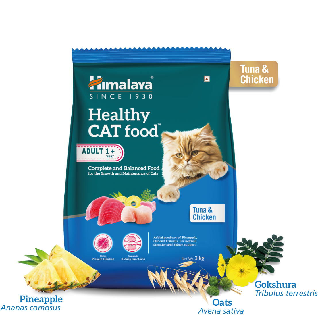 HIMALAYA ADULT TUNA & CHIC DRY FOOD (L)