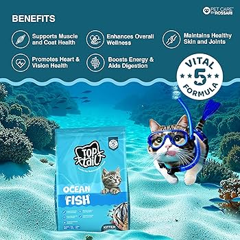 TOPTAIL KITTEN OCEAN FISH (M)