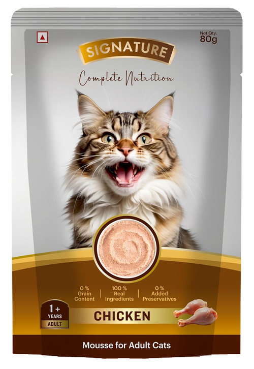 SIGNATURE CAT ADULT CHICKEN MOUSSE GRAVY