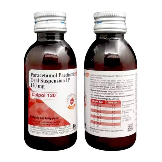 CALPOL 120MG SYRUP