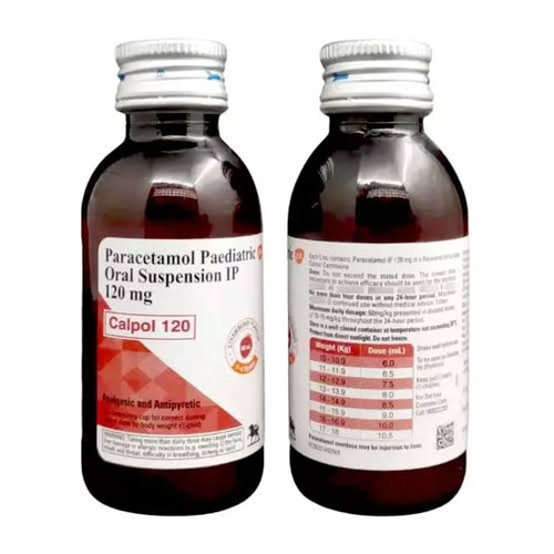 CALPOL 120MG SYRUP