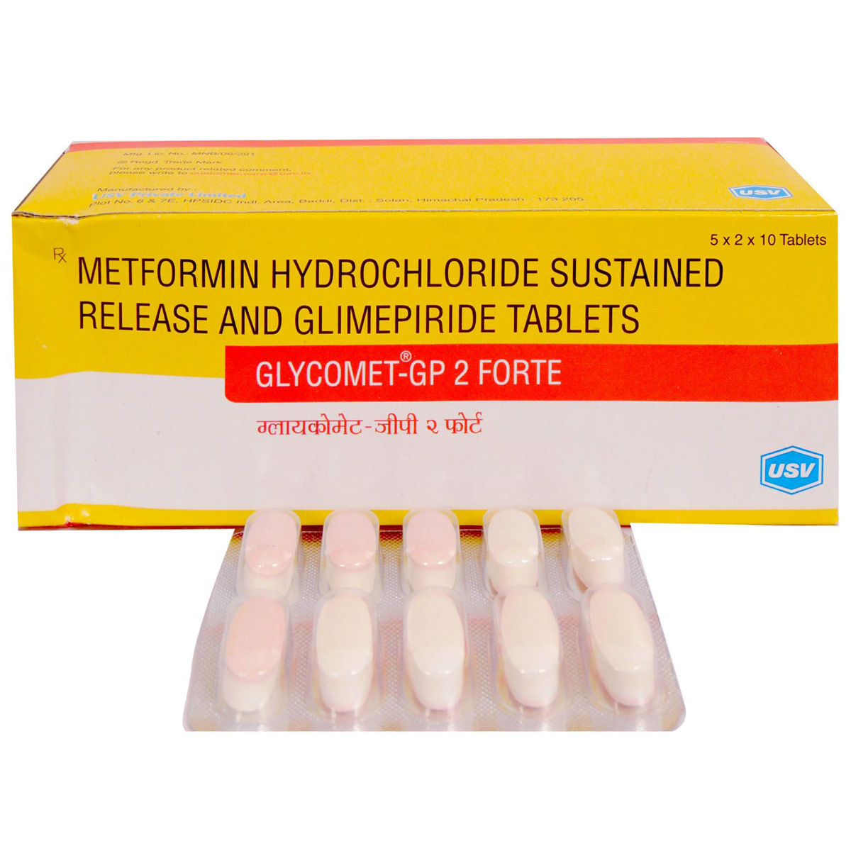 GLYCOMET GP2 FORTE TABLET