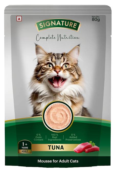 SIGNATURE CAT ADULT TUNA MOUSSE GRAVY