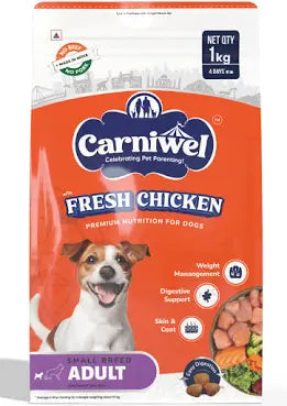 CARNIWEL FRESH ADULT SMALL DOG CHIC DRY FOOD (S)