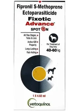 FIXOTIC ADVANCE (40-60KG) DOG SPOT ON